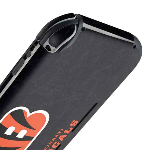 NFL Cincinnati Bengals - Distressed Nintendo Switch Lite Skin